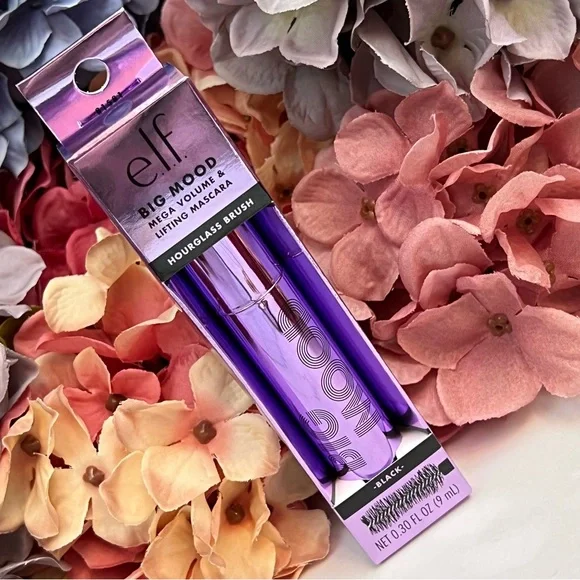 e.l.f. Cosmetics Big Mood Mega Volume & Lifting Mascara - Black - Picture 2 of 10